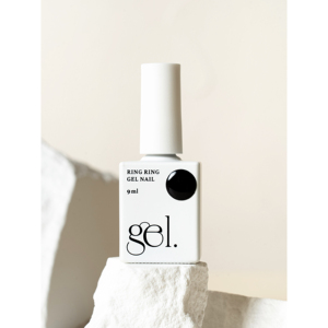 Smalto per unghie in Gel nero One-Step di mezzanotte 9 ml - Product Image 1