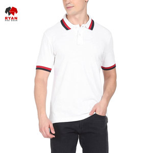 Chemises polo personnalisées Ryan Pro Gear pour hommes, tissu respirant et confortable, col rabattu avec logo personnalisé - Product Image 5