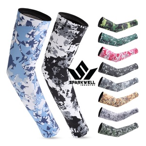 Mangas de compresión para ciclismo, poliéster, protección anti-UV, unisex, para adultos, deportes al aire libre. - Product Image 3