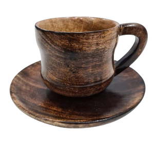 Best Quality Wood Beer Mugs Classic Eco-Friendly Leak-Proof Durable Natural Milk Coffee <b>Tea</b> <b>Cups</b> <b>Saucers</b> Custom Logo - Product Image 4