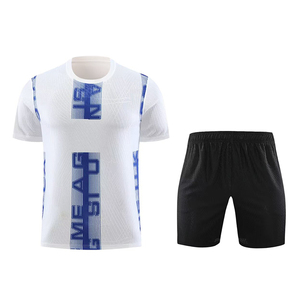 Conjuntos de camisetas de fútbol de spandex/poliéster de primera calidad, elaborados por un fabricante personalizado para exportación directa de fábrica. - Product Image 4
