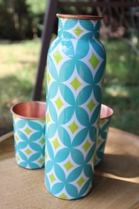 Urban Style Vintage Design Copper <b>Water</b> <b>Bottle</b> Hand Crafted Large Capacity Leak Proof Eco-Friendly Wholesale Use - Product Image 6