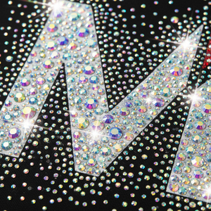 Camiseta Vintage con Pedrería y Lavado Ácido, Oversize, con Logo de Cristales Brillantes, para Hombre, Estilo Urbano, de Lujo, de Algodón Pesado, con Gráficos - Product Image 5