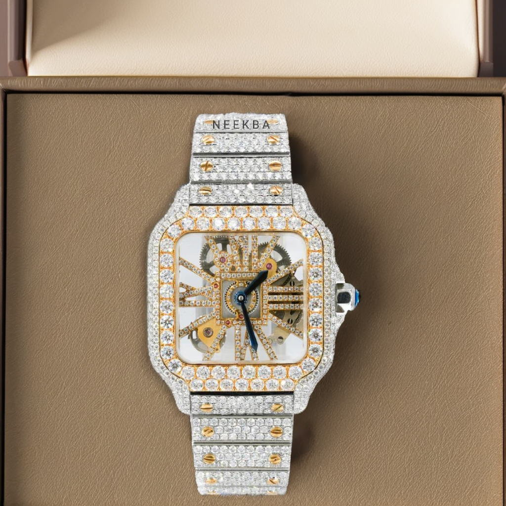 watch cartier santos skeleton