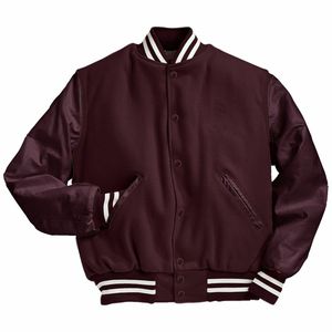 Oem Manufacturer High Quality Chenille Embroidery <b>Men</b> College Leather Sleeves Custom Baseball Varsity Jackets - Product Image 4