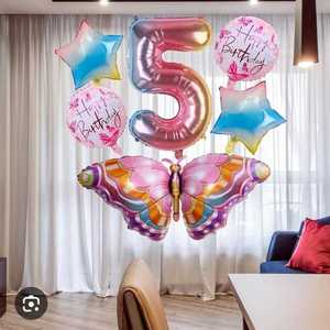 Accesorios de globos de aluminio de Color personalizados de alta calidad para decoraciones de pared de fiesta en hoteles globo de aluminio para el hogar a granel - Product Image 2