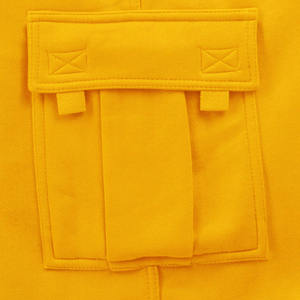 Short de sport en coton d'été personnalisé pour homme, taille mi-haute, cordon de serrage, logo frontal, style streetwear, 180g, pantalon de jogging ample - Product Image 5
