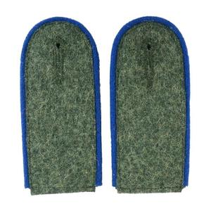OEM ODM Field Grey Shoulder Boards with Cornflower Blue Piping Premium Embroidered Officer Duty Uniform Epaulettes - Product Image 4