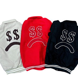 Chaqueta Varsity de Lana y Cuero Personalizable de Alta Calidad para Hombre, Cortavientos, Estilo Urbano, Deportiva, con Bordado Chenille - Product Image 5