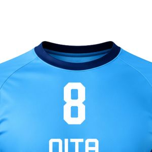 ชุดแฮนด์บอลสีฟ้าสำหรับผู้ชาย เสื้อเจอร์ซีย์และกางเกงขาสั้น ชุดกีฬามืออาชีพ น้ำหนักเบา ระบายอากาศได้ดี ชุดแข่งขันทีม - Product Image 3