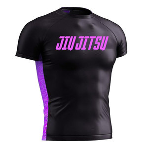 Rashguard personnalisé à sublimation, Rashguard à séchage rapide, Rashguard de compression, Rashguard à manches courtes - Product Image 5