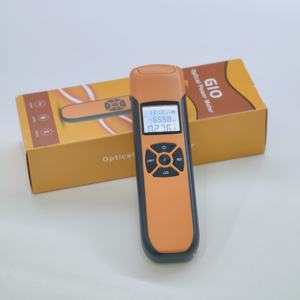 Medidor de Potencia Óptica Portátil Mini Tipo-C Recargable de 7 Longitudes de Onda 5G G10 OPM con Retroiluminación LED para Pruebas de Cable de Fibra - Product Image 1