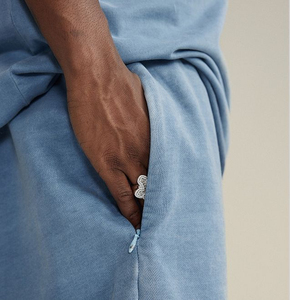 Shorts en coton personnalisés avec logo imprimé pour garçons, style streetwear, shorts pour hommes de haute qualité, nouveau design, shorts pour hommes en couleur unie - Product Image 5