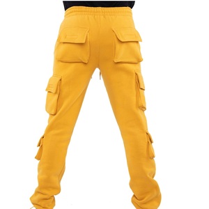 High Quality Men Multi-Pockets <b>Work</b> Wear <b>Trousers</b> Yellow Color Quick Dry Casual Pants Men Style <b>Trouser</b> Tactical Cargo <b>Work</b> Pant - Product Image 3