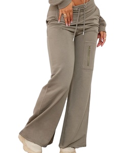 New Arrival Women's Plus Size Fleece Tracksuit Custom Logo Sweat Suit for Running Casual Wear Eco-Friendly Winter Sweatpants - Product Image 2