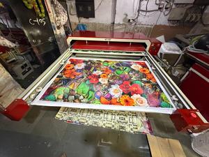 Presse à chaud automatique double station 40 x 60 pouces, nouvelle machine de transfert par sublimation pour vêtements, 220V, pour tissus non tissés et surjetage - Product Image 2