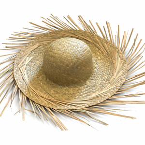 Sombreros de Paja Eco2go Vietnam Panamá Directo de Fábrica, Sombrero de Sol de Verano con Logotipo Personalizado, Venta al por Mayor, Sombrero de Playa de Ala Ancha Barato con Cinta y Cuerda - Product Image 5
