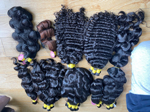 Grandes commandes brut non transformé vietnamien Remy Extensions de cheveux simple donneur Bundle Loose Deep Kinky Waves Big Deal Natural Wave - Product Image 2
