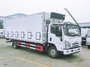 Mejor venta Isuzu 4*2 camión transportado pollito de un día 6,8 metros camión de temperatura constante de plántulas de pollo para la venta - Product Image 3