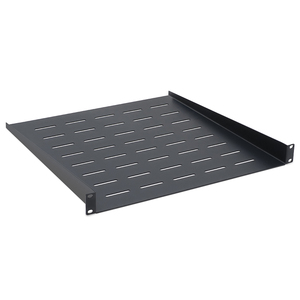 Oferta Exclusiva: Bandeja Cantilever Metálica Profesional de 1U, Negra, Fija en la Parte Delantera, de 450 mm, para Gabinetes y Racks de 19 Pulgadas - Product Image 1