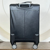 Valise de voyage en cuir de vachette véritable, faite à la main, prête à être expédiée, nouvelle, durable, avec fermeture éclair antivol, bagage à main.
