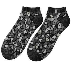 Chaussettes de sport respirantes en coton à cinq doigts avec logo personnalisé, chaussettes de course à pied pour hommes - Product Image 1