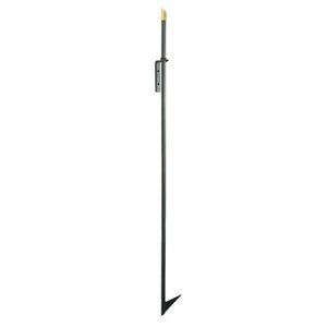 Antique Iron <b>Log</b> <b>Holder</b> Poker With Loop Handle Powder Coated Finish For Firewood Storage Classic Style Outdoor Use - Product Image 5