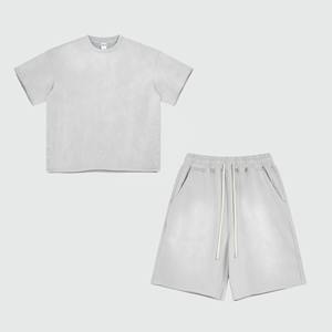 Conjunto Deportivo Casual de Verano para Hombre, Dos Piezas, Camiseta de Manga Corta con Pantalones Cortos, Traje para Gimnasio, Fitness, Running - Product Image 5