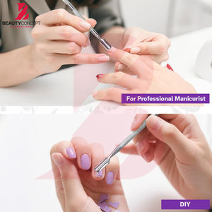 Juego de 5 Empujadores y Cortadores de Cutículas, los Más Vendidos, de Doble Punta, de Acero Inoxidable, Limpiador de Cutículas, Removedor de Esmalte de Uñas en Gel - Product Image 4