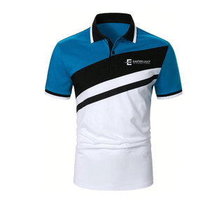 Camiseta Polo de Manga Corta con Logotipo Personalizado de Alta Calidad para Hombre, Venta al Por Mayor, Ropa Deportiva Casual - Product Image 1