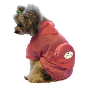 Imperméable de voyage pliable à fermeture éclair réglable pour chien, vêtements pour animaux de compagnie Thunder Paw, imperméable à l'eau - Product Image 4