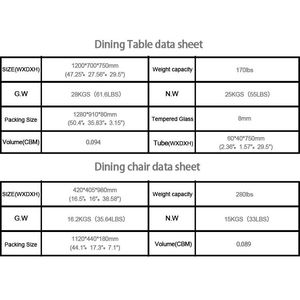 Set da Pranzo Nero a 5 Pezzi per 4 Persone, Tavolo in Vetro Temperato con 4 Sedie in Ecopelle - Product Image 1