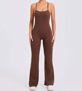 Combinaison ajustée originale la plus vendue pour femmes, respirante, tendance été, avec logo personnalisé - Product Image 1