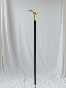 Nautical Solid Brass Lion Head Handle Walking Stick | Vintage Handmade Wooden Designer Cane - Product Image 3