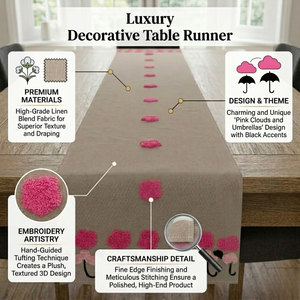 Export Quality Luxury Decorative <b>Table</b> <b>Runner</b> |Premium Home Decor for Wedding Ceremony Hotel Restaurant | Wholesale Export Price - Product Image 6