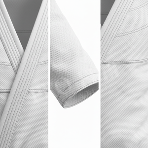Kimono de Jiu Jitsu de Alta Calidad, Color Liso, de Algodón, para Competencia, Uniforme de Entrenamiento de Artes Marciales, Ligero y Duradero - Product Image 4