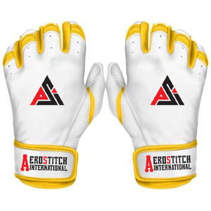Guantes de Béisbol de Cuero Genuino de Alta Calidad, Antideslizantes, Ligeros, Unisex para Jóvenes y Adultos, para Outfield - Product Image 1