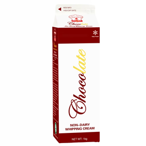 Crema Vegetal para Repostería al por Mayor, Marca Privada Personalizada, Crema Vegetal Mezclada HALAL, Crema de Chocolate para Postres, 1 kg, Proveedor de Exportación - Product Image 1