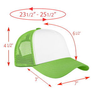 Gorra de Béisbol Verde de 5 Paneles Perforados con Logotipo Personalizado de Calidad Única, al Mejor Precio para Hombre - Product Image 5