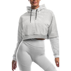 Sweat à capuche de sport zippé pour femmes, veste d'entraînement épaisse pour l'hiver, sweats à capuche et sweatshirts d'entraînement physique - Product Image 4