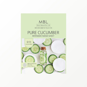 แผ่นมาส์กหน้า Embiel Pure Oi Intensive Mask Sheet 10 แผ่น แผ่นมาส์กหน้า แผ่นมาส์กหน้าเกาหลี แผ่นมาส์กหน้าว่านหางจระเข้ - Product Image 1