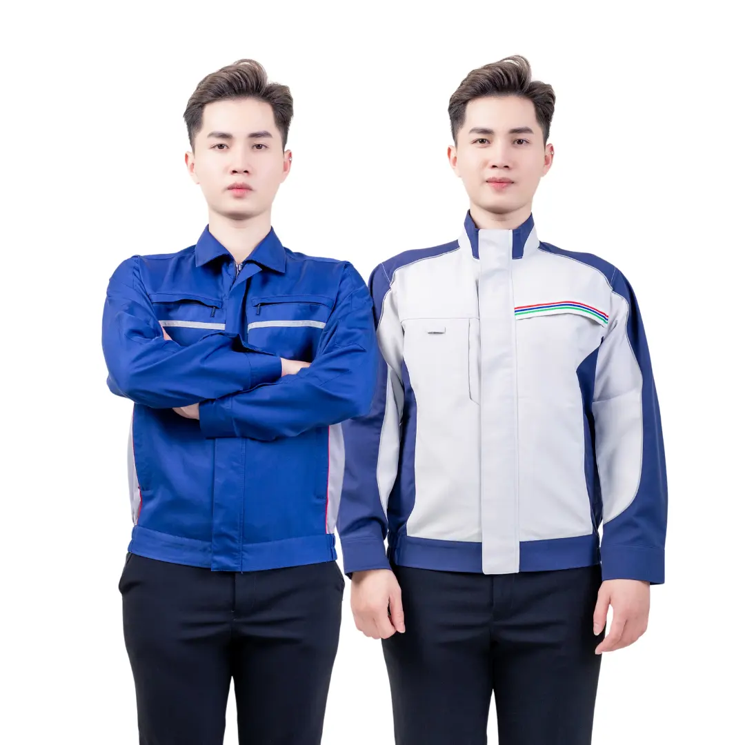 特別オファー男性用ユニフォームシャツ作業服非常に耐久性のある国際基準-SaomaiFMF工場-無料サンプル
