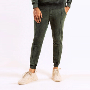 Latest Arrival Men's Acid Wash <b>Joggers</b> with Custom Logo <b>Lightweight</b> Casual Style Top Trending Regular Men's Pants Washed - Product Image 3