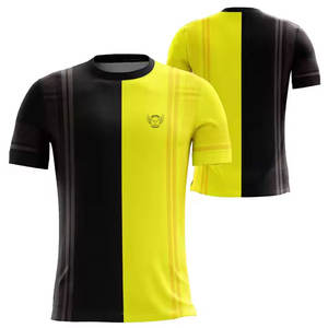 Maillot de football 100% polyester, prix de gros, nouveau style, logo personnalisé imprimé, design personnalisé - Product Image 3