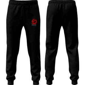 กางเกงวอร์มฟลีซสีดำสำหรับผู้ชาย กางเกงจ็อกเกอร์ออกกำลังกาย ใส่เล่นโยคะและฝึกซ้อม - Product Image 4