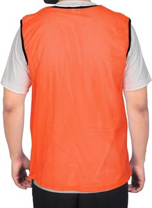 Reversible Soccer <b>Training</b> Vests Bulk Wholesale Quick-Dry Breathable Sports Pinnies OEM Manufacturer Low MOQ - Product Image 4