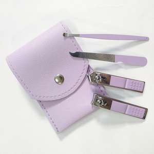 Kit de Manicura y Pedicura Profesional de Acero Inoxidable de Alta Calidad, 4 Piezas, Mini Cortaúñas Portátil - Product Image 4