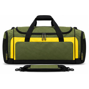 Water Resistant Casual Zipper Sports Travel Duffel <b>Bag</b> <b>with</b> Shoe <b>Compartment</b> for Traveling Workout Gym <b>Bag</b> - Product Image 2