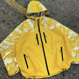 Chaqueta Impermeable para Esquí y Nieve, 10000 mm, Cortavientos Estampado con Cierre de Cremallera, Logotipo DTG Personalizado, Colores Personalizados - Product Image 4