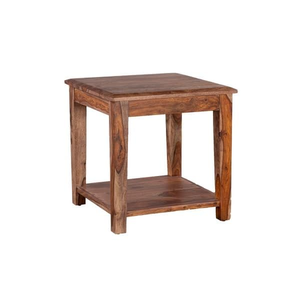 Tabouret en bois massif de Sheesham, artisanal, en bois de rose indien, siège bas, meuble en bois durable pour la décoration intérieure - Product Image 1